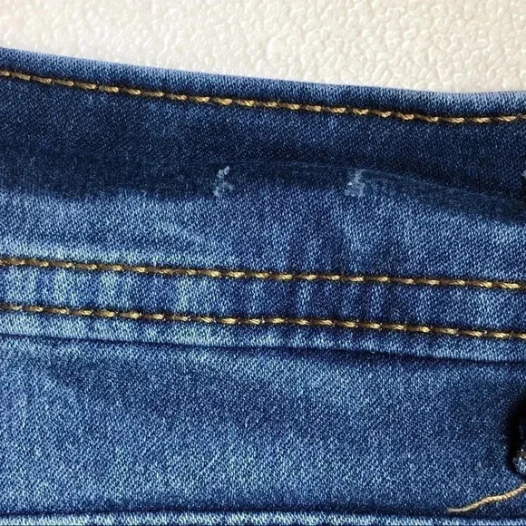 Crunch Embellished Blue Jeans Size 7 - Picture 7 of 8